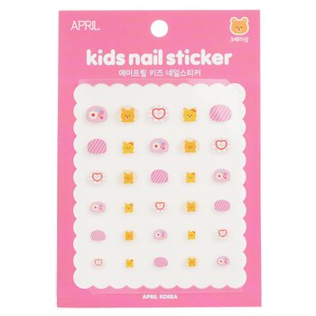 April Kids Nail Sticker - # A012K (1pack) 