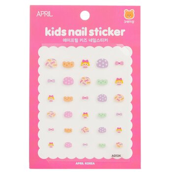 April Kids Nail Sticker - # A013K (1pack) 