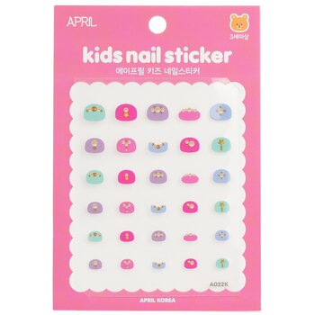 April Kids Nail Sticker - # A022K (1pack) 