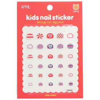 April Kids Nail Sticker - # A023K (1pack) 