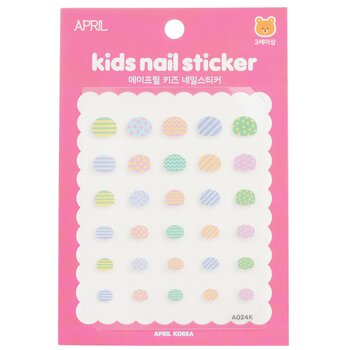 April Kids Nail Sticker - # A024K (1pack) 