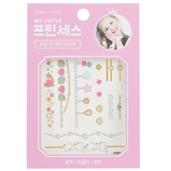 April Korea Princess Jewel Body Sticker - # JT005K 1pc