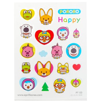 April Korea - Pororo Body Sticker Image 1