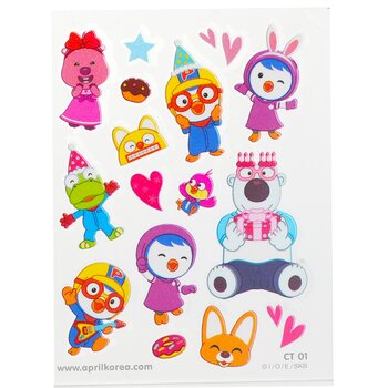 April Korea - Pororo Body Sticker - # CT01 Image 1