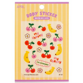 April Body Sticker - # AT 01 (1pc) 