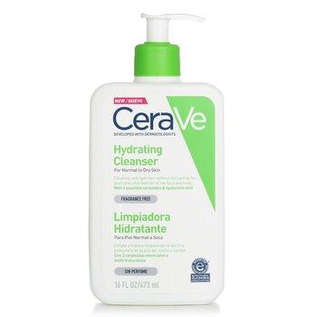 CeraVe Hydrating Cleanser For Normal to Dry Skin  473ml/16oz