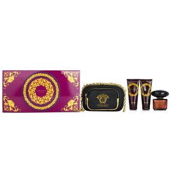 EAN 8011003876709 - Versace Crystal Noir By Versace, 4 Piece Gift Set ...