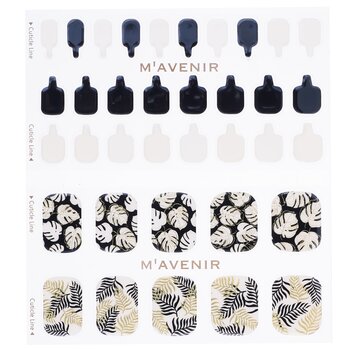 Mavenir - Nail Sticker (Patterned) - # Tropical Palmtree Pedi Image 1