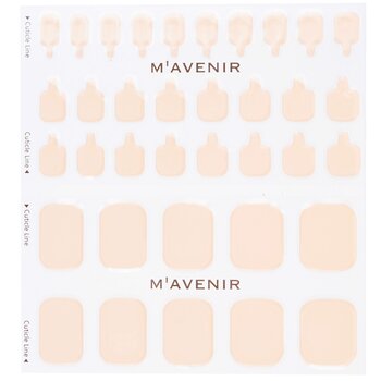 Mavenir - Nail Sticker (Pink) - # Classic Babypink Pedi Image 1