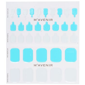 Mavenir - Nail Sticker (Assorted Colour) - # White Pearl Summer Pedi Image 1