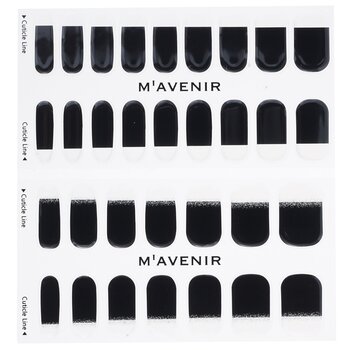 Mavenir - Nail Sticker (Black) - # Modern And Black Nail Image 1