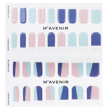 Mavenir - Nail Sticker (Assorted Colour) - # French Pastel Nail Image 1