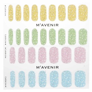 Mavenir - Nail Sticker (Assorted Colour) - # Pastel Cereal Nail Image 1