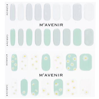 Mavenir - Nail Sticker (Blue) - # Daisy Goblin Nail Image 1