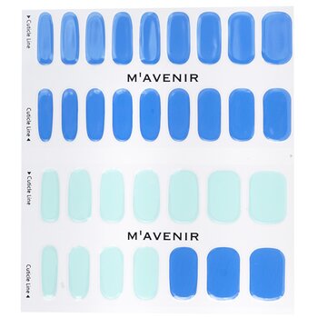 Mavenir - Nail Sticker (Blue) - # Washing Blue Jean Nail Image 1