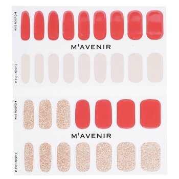 Mavenir - Nail Sticker (Pink) - # Brillante Rose Nail Image 1