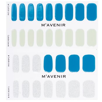 Mavenir - Nail Sticker (Blue) - # Brillante Blue Nail Image 1