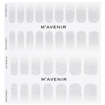 Mavenir - Nail Sticker (Grey) - # Fiesta Silver Nail Image 1