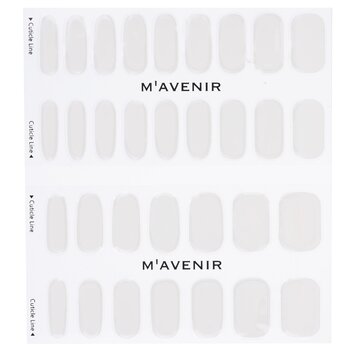 Mavenir - Nail Sticker (White) - # White Crema Nail Image 1