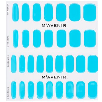 Mavenir - Nail Sticker (Blue) - # Classic Mint Nail Image 1