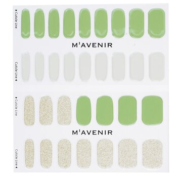 Mavenir - Nail Sticker (Green) - # Brillante Green Nail Image 1