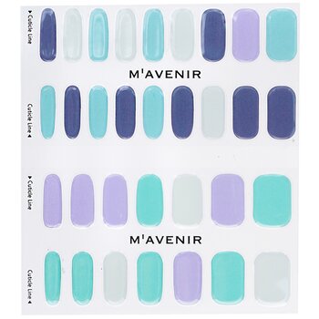 Mavenir - Nail Sticker (Blue) - # Mint Berry Me Nail Image 1