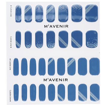 Mavenir - Nail Sticker (Blue) - # Deep Shell Blue Nail Image 1