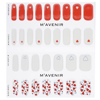 Mavenir - Nail Sticker (Assorted Colour) - # Little Heart Nail Image 1