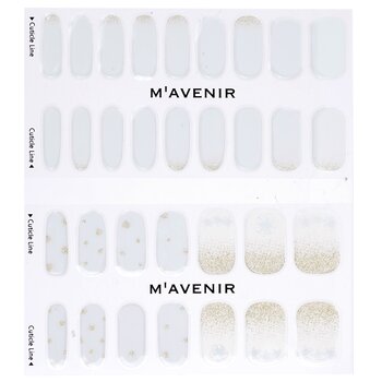 Mavenir - Nail Sticker (White) - # White April Nail Image 1