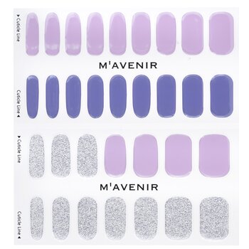 Mavenir - Nail Sticker (Purple) - # Brillante Lavender Nail Image 1