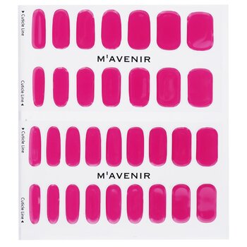 Mavenir - Nail Sticker (Pink) - # Classic Raspberry Nail Image 1