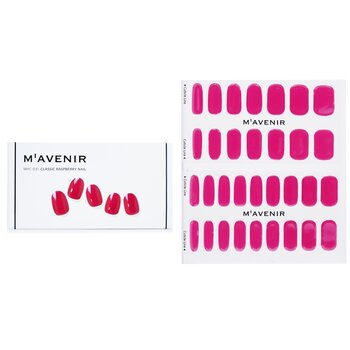 Nail Sticker (Pink) - # Classic Raspberry Nail (32pcs) 