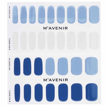 Mavenir - Nail Sticker (Blue) - # Rainyblue Nail Image 1