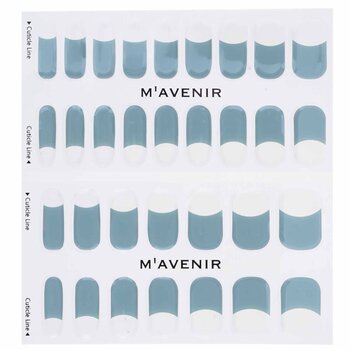 Mavenir - Nail Sticker (Blue) - # Gray Deep French Nail Image 1