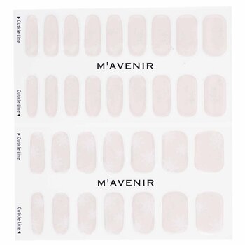 Mavenir - Nail Sticker (White) - # Snow Blooming Nail Image 1