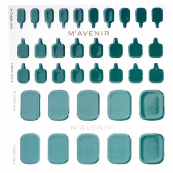 Mavenir - Nail Sticker (Green) - # Vintage Mint Pedi Image 1