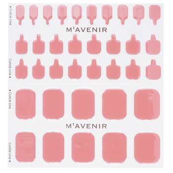 Mavenir - Nail Sticker (Pink) - # Autumn Pink Rose Pedi Image 1