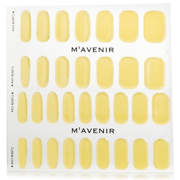 Mavenir - Nail Sticker (Patterned) - # Nutty Yellow Nail Image 1