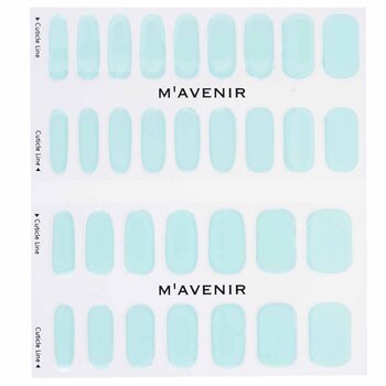 Mavenir - Nail Sticker (Blue) - # Aqua Garden Nail Image 1