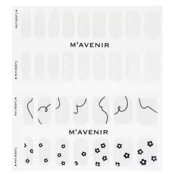 Mavenir - Nail Sticker (White) - # Mellow Nail Image 1