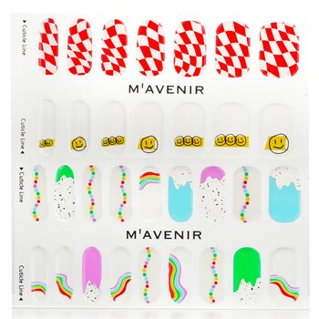 Mavenir - Nail Sticker (Patterned) - # Odd Land Nail Image 1