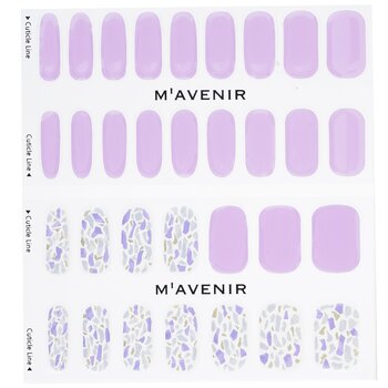 Mavenir - Nail Sticker (Purple) - # Amethyst Shell Nail Image 1