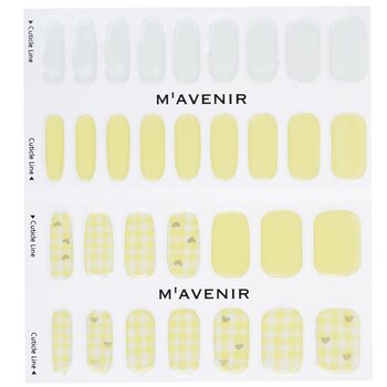 Mavenir - Nail Sticker (Yellow) - # Day Dream Nail Image 1