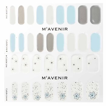 Mavenir - Nail Sticker (Assorted Colour) - # Falling Daisy Nail Image 1