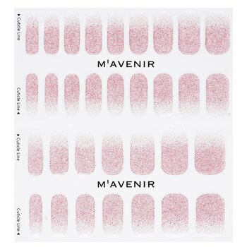 Mavenir - Nail Sticker (Pink) - # Fiesta Pink Rose Nail Image 1