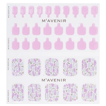 Mavenir - Nail Sticker (Pink) - # Tear Drop Nail Image 1