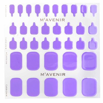 Mavenir - Nail Sticker (Purple) - # Dawn Pedi Image 1