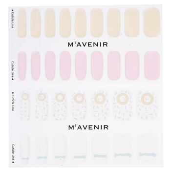 Mavenir - Nail Sticker (Assorted Colour) - # Sugar Glaze Nail Image 1