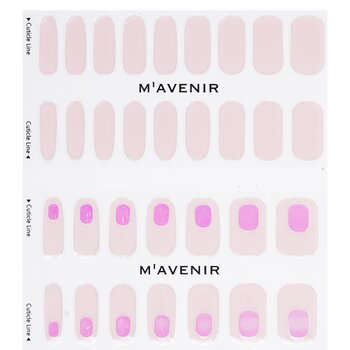 Mavenir - Nail Sticker (Pink) - # Glass Soft Pink Nail Image 1