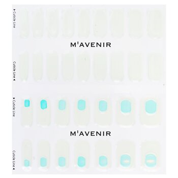 Mavenir - Nail Sticker (Green) - # Glass Neon Green Nail Image 1